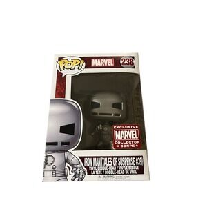 Funko Pop Marvel Iron Man Tales of Suspense 39 Silver 238 Collector Corps